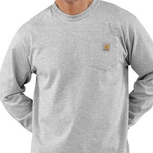 Carhartt Heather Grey Long Sleeve